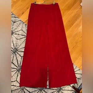 Vintage Moda red wide leg pants